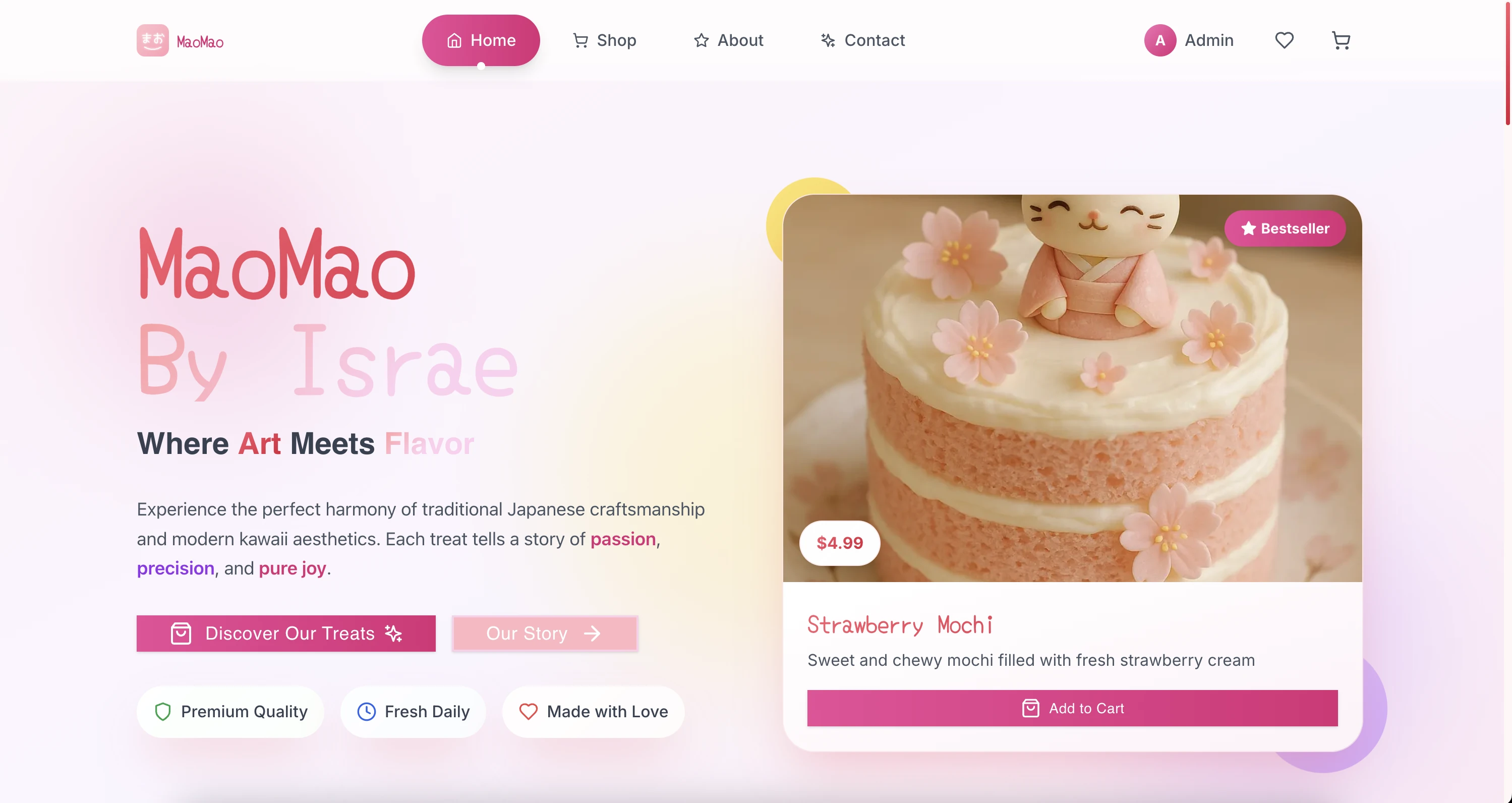 MaoMao — Boutique Kawaii Concept